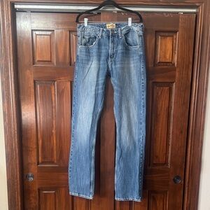 Wrangler Men's Straight Jeans - Classic Blue